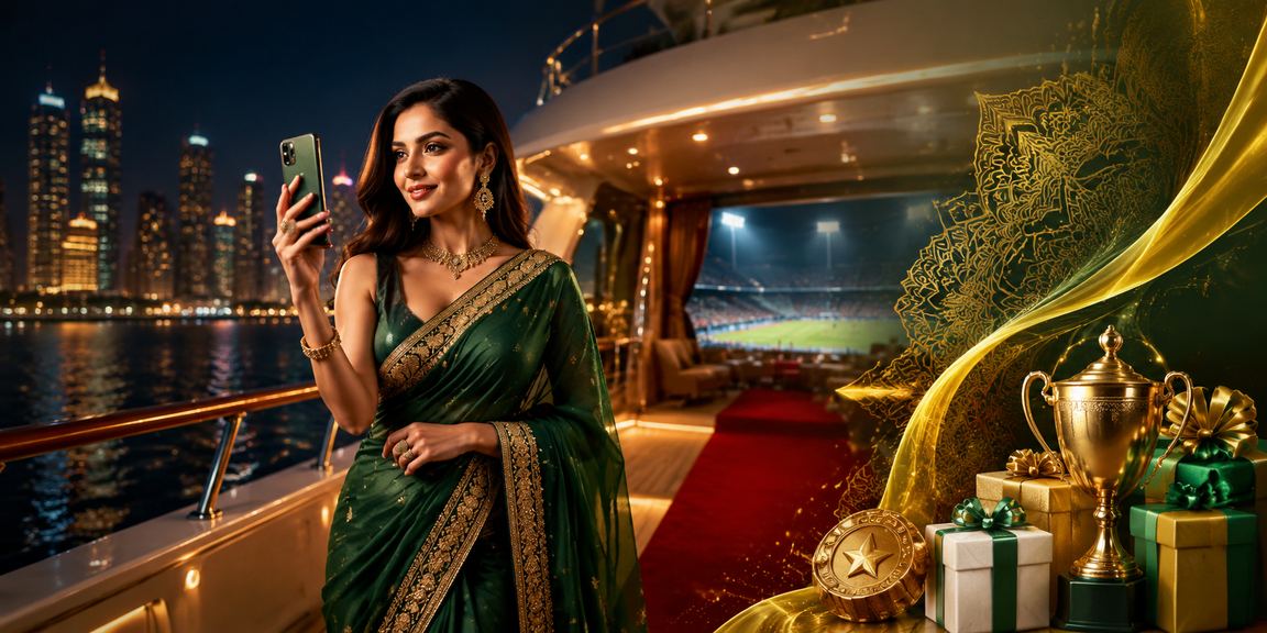 Indian cricket fan enjoying a match
